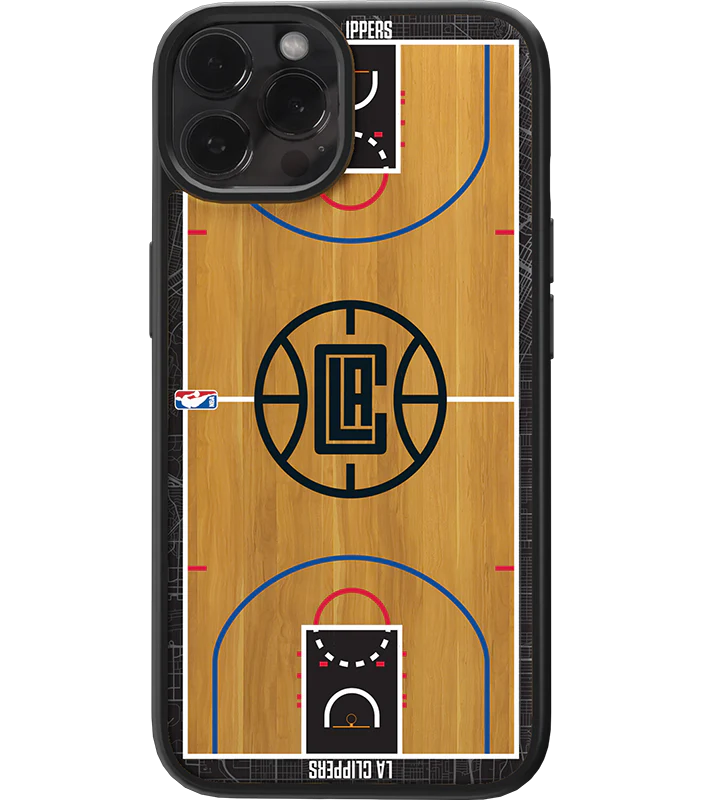 Los Angeles Clippers - NBA Authentic Wood Case